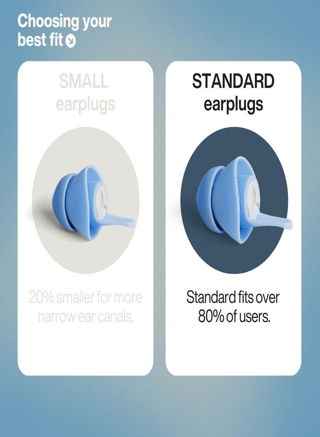 EARPEACE Ear Plugs for Sleeping - Noise Reduction Ear Plugs with Soft Silicone for Sleep & Night Comfort - Noise Cancelling up to 30dB, Sound Reduction Sleep Earplugs - 3 Sets, Standard Size With Case - Image 4